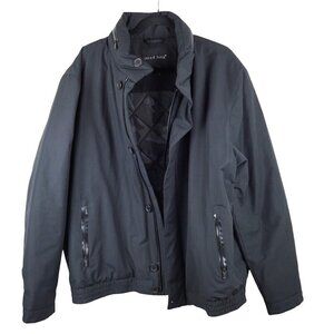 NWT Jared Lang Mens London 1A Black Quilted Camouflage Lined Jacket Size XXXL